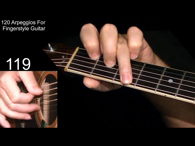 LESSON 119 - 120 Arpeggios For Fingerstyle Guitar