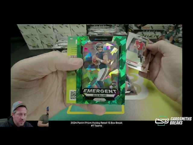 2024 Panini Prizm Hobby Retail 15 Box Break #7