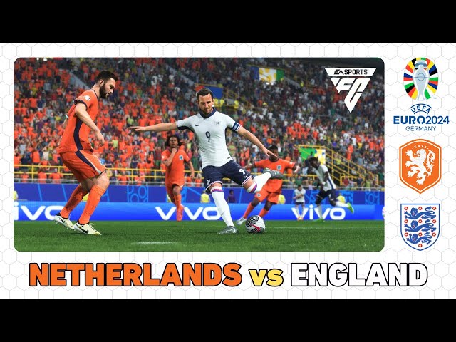 EA FC 24 | EURO 2024 - SEMIFINALS - NETHERLANDS vs ENGLAND