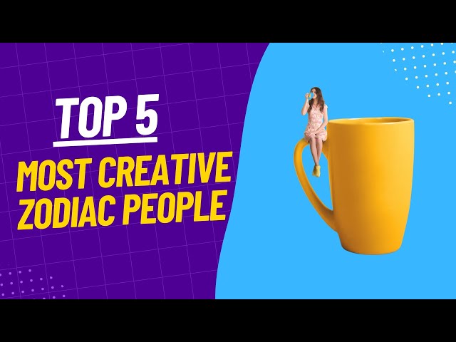 Top 5 Most Creative Zodiac People #top5 #zodiac #zodiacfacts #zodiacsigns #doyouknow #interesting