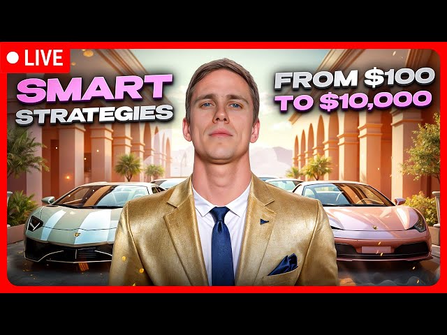 LIVE 🔴 Smart Strategies & Best Entry Points Explained! CRYPTO TRADING for BEGINNERS