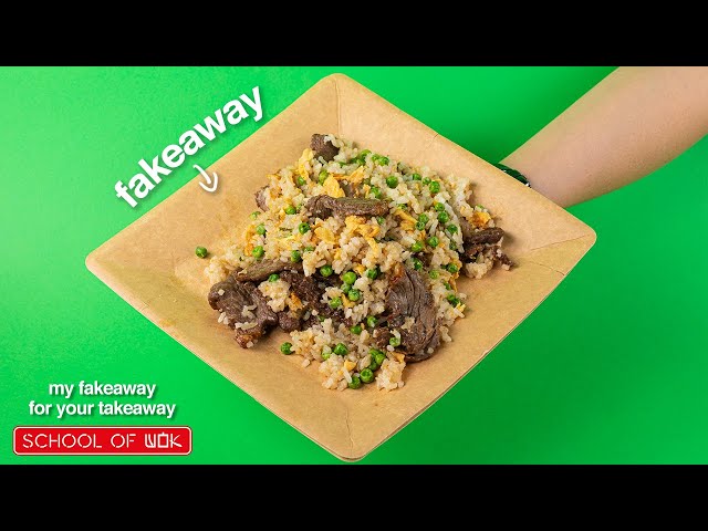 Make Beef Fried Rice At Home! | My Fakeaway for Your Takeaway