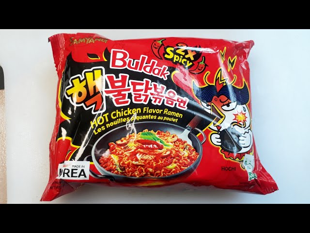 HOW TO COOK SAMYANG KOREAN 2× SUPER SPICY NOODLES | SPICY NOODLES RECIPE |