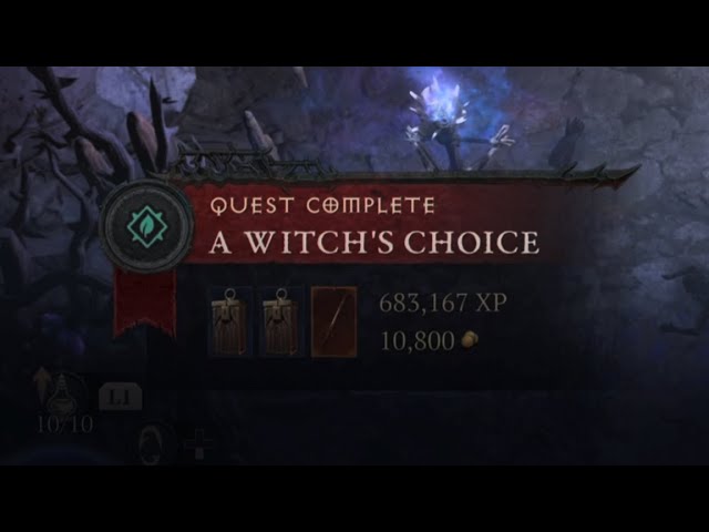 Diablo 4 Season of Witchcraft - A witch's choice