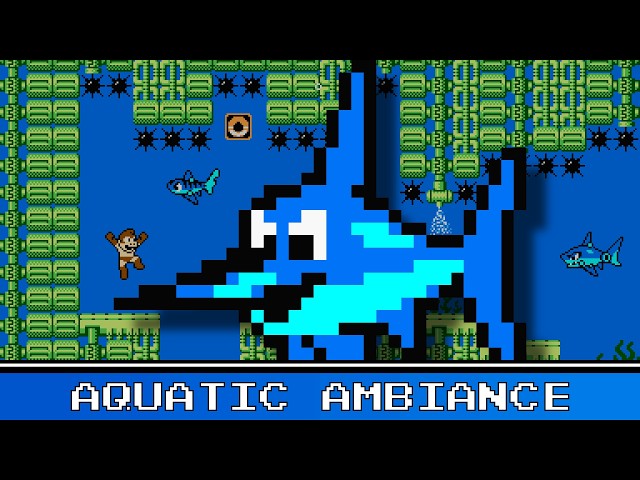 Aquatic Ambiance 8 Bit Remix - Donkey Kong Country