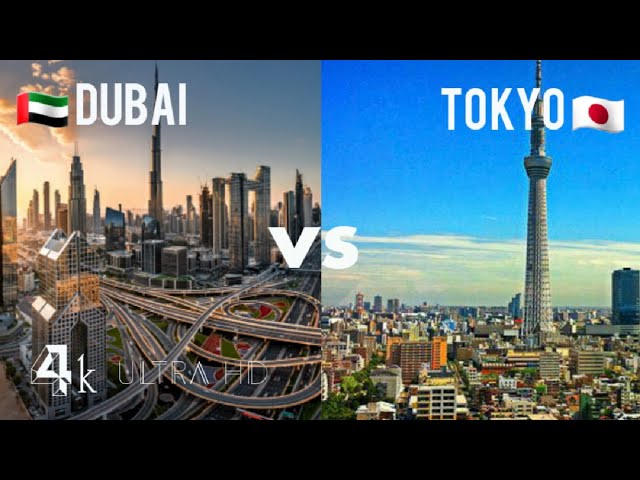 Dubai vs Tokyo, The city of art🔥