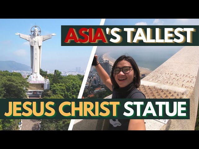 Asia's TALLEST Jesus Christ Statue in VIET NAM | VUNG TAU | COVID-19 Travel