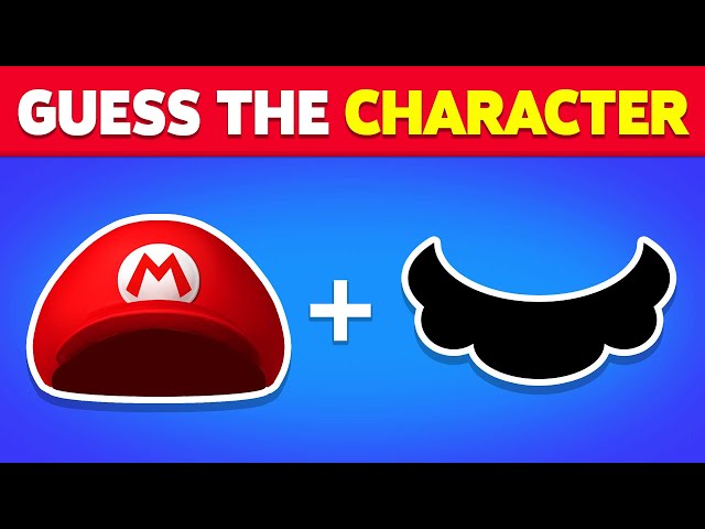 Guess the Mario Character by Their Voice + Emoji 🍄🔊 Super Mario Bros Quiz