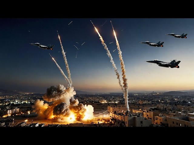 Today! 1000 Iranian and Russian Rockets Soared Toward the City of Tel Aviv, Israel. What happened?