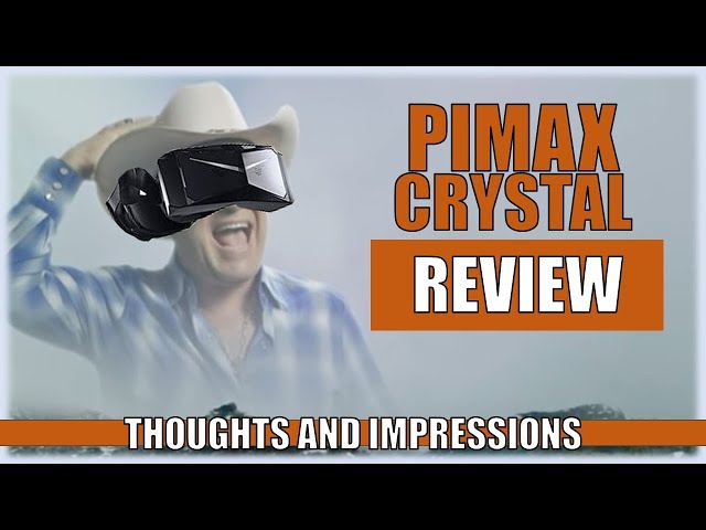 Is this the VR I've been Waiting for?! | PIMAX CRYSTAL VR headset review