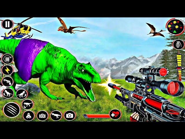 Real Dinosaur Hunting Game | Dino Game 3D – Android Gameplay