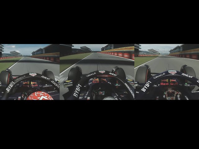 Which RB19 mod is FASTER at SILVERSTONE