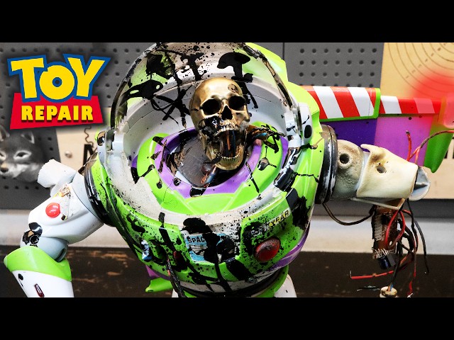 Restoration of Buzz Lightyear - Toy Story 2 Repair