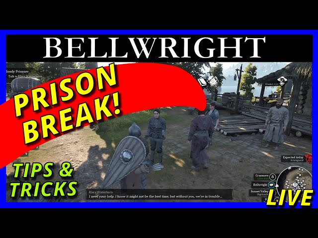 PRISON ATTACK! Let's help Burning Stove fight Ashbourne | Bellwright with Tips and Tricks