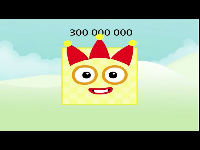 @ Numberblocks ''I'm One Thousand , One Billion version