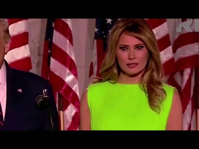 When Melania met Ivanka onstage at the RNC