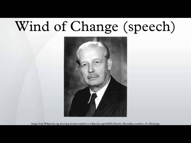 Wind of Change (speech)