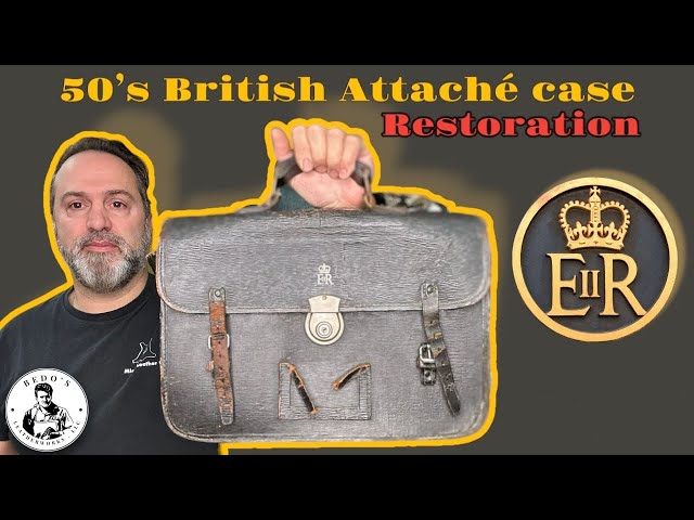 50's British Foreign Office's attaché case, RESTORED