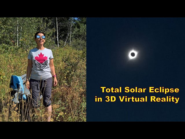 2017 Total Solar Eclipse 3D 360 : 5-minute VR chill out