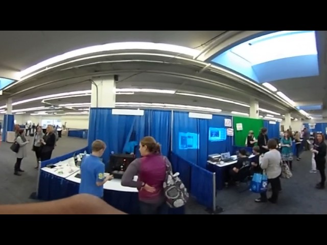 360 view of the nhcmtc Christa McAuliffe conference student showcase 2016