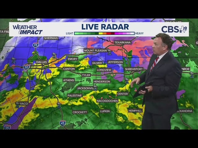 WATCH NOW: CBS19 experts gives updates on latest wintry weather conditions