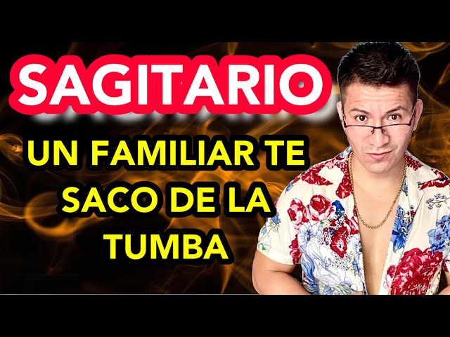 SAGITARIO ♐️ ALGO FUERA DE ESTE MUNDO TE PROTEGE 🙏🏾 TE SACO DE UNA TUMBA