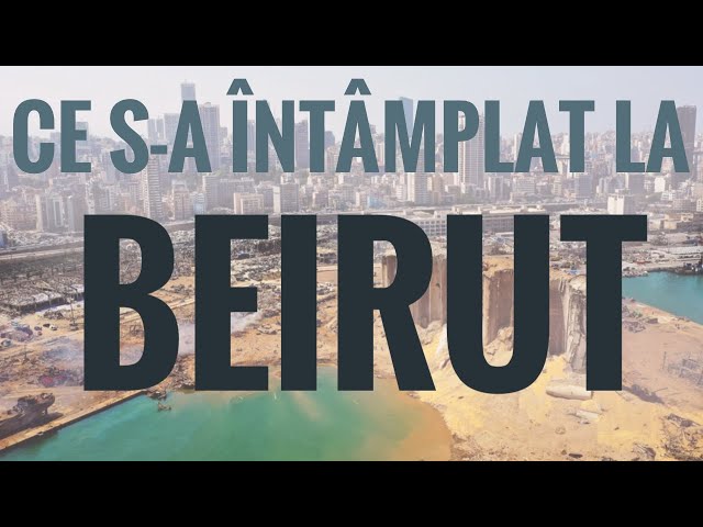 Explozie devastatoare la Beirut