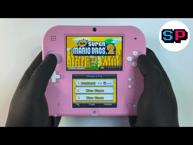 New Super Mario Bros. 2 on Nintendo 2DS Handheld Gameplay (Full HDR)