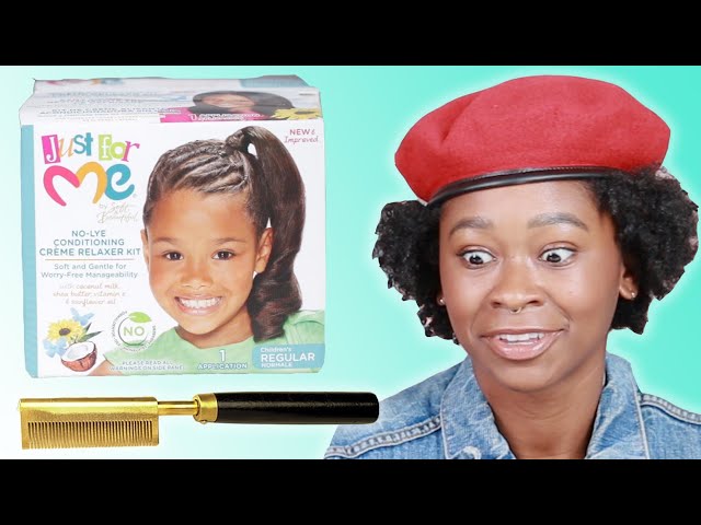 Black Women React To 90s Hair Products