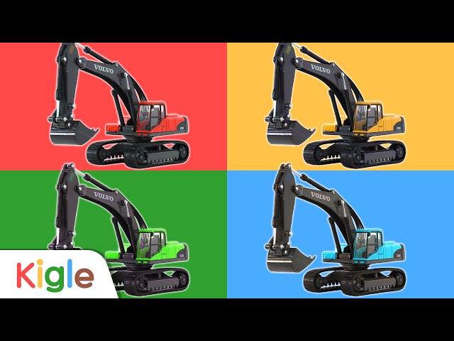 Kompilasi Tim Penyelamat Mobil | Spesial Excavator | Kigle TV Indonesia