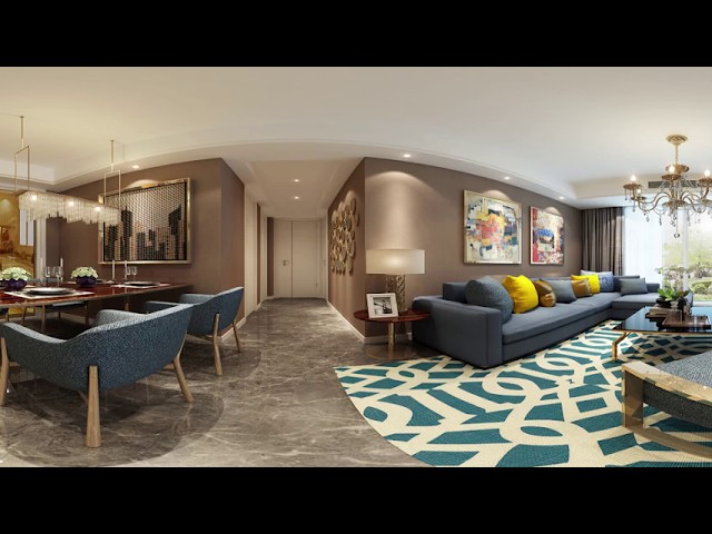 Luxury interior design - 360 degree visual