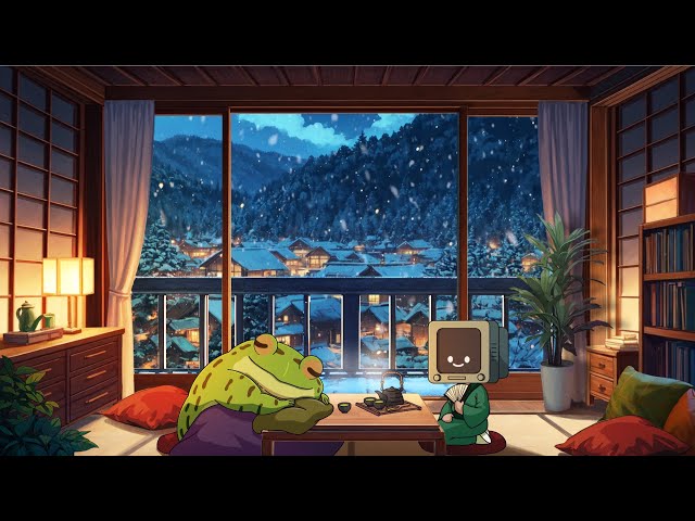 cozy chill guys ❄ calm your anxiety, relaxing music [chill lo-fi hip hop beats]