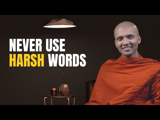 Never use HARSH Words | Buddhism in English #lifeanddharma