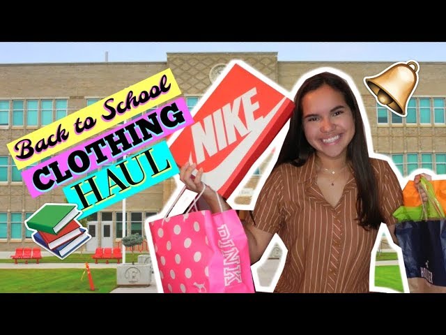 BACK TO SCHOOL CLOTHING HAUL!!