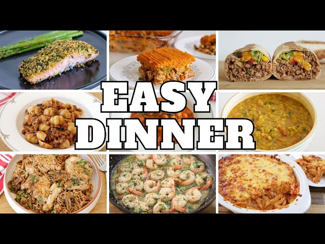 9 Easy Dinner Recipes