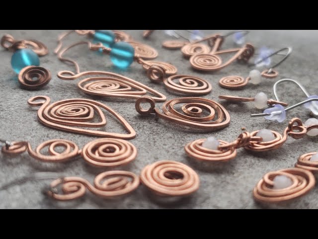 Easy Wire Earring Designs for Beginners!