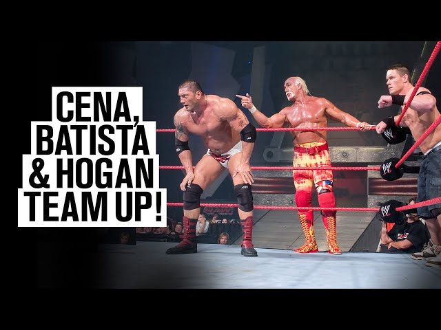 John Cena, Batista & Hulk Hogan team up in Six-Man Tag Team dark match: From the WWE Vault