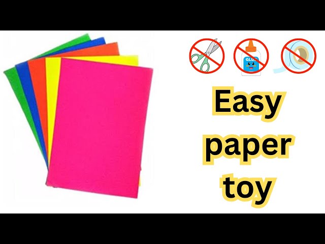 paper toys/paper toys easy no glue/paper toys easy/paper toys making/paper toy craft