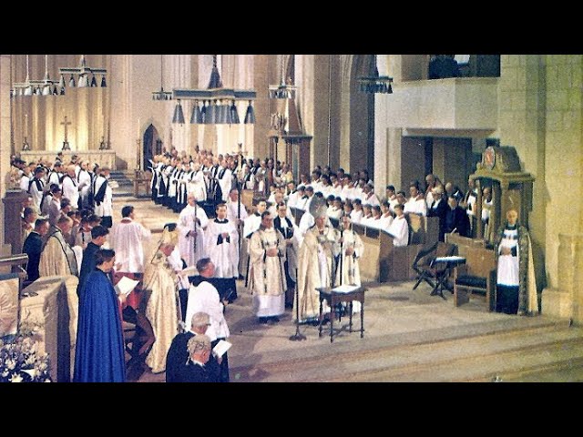 The Old Hundredth (Arr. Vaughan Williams) Guildford Cathedral Consecration, 1961.