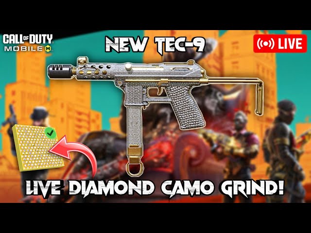 🔴STRANGE IS LIVE - New TEC-9 Live Diamond Grind #codmlive #codmobilelive #shorts