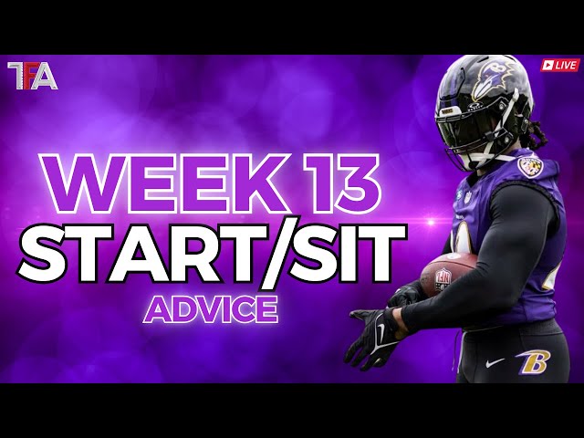 Answering ALL of your Week 13 Start or Sit Questions | Fantasy Football 2024