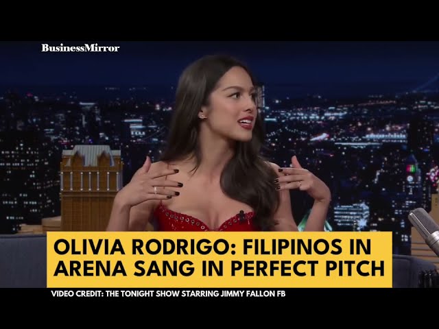 Olivia Rodrigo: Filipinos in Arena Sang in Perfect Pitch