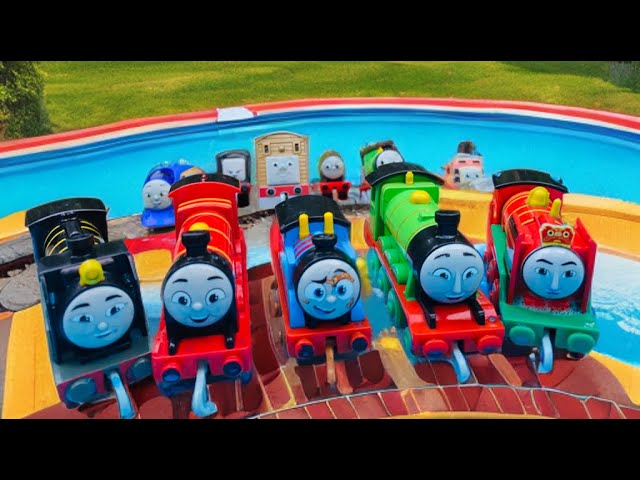 Thomas and Friends Tokyo Maintanance Factory for many unique toys Richannel Train Rainbow Kereta Api