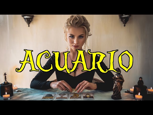 ACUARIO RECIBES UNA NOTICIA QUE LO CAMBIA TODO‼️LA ESPERA TERMINA PARA TI 🙌🍀🤑 #HOROSCOPO #ACUARIO