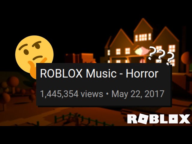 the story of "Roblox's Horror Music", explained