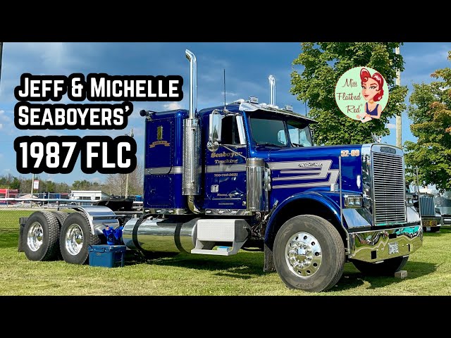 Still Earning Her Keep! Jeff & Michelle Seaboyers’ 1987 Freightliner FLC Semi Truck Tour