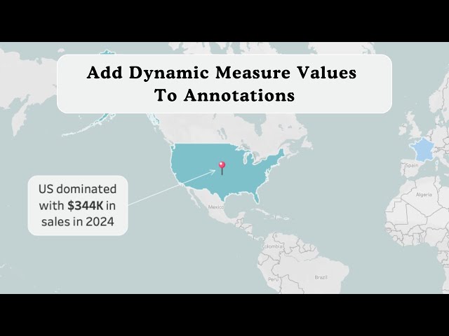 Call Out Important Data in Tableau: Add Dynamic Measure Values to Annotations