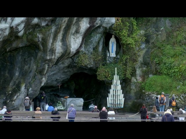 🔴Lourdes+ | Le Sanctuaire Notre-Dame de Lourdes en direct.