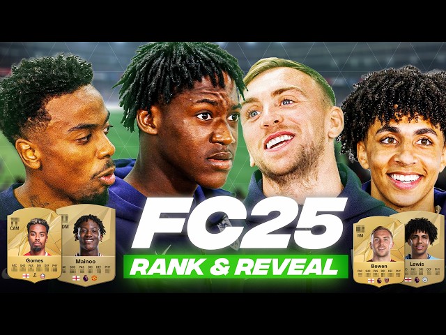 "What Was EA Thinking?" 😡 | Mainoo, Bowen, Gomes and Lewis Rank and Reveal EA FC25 Cards | England