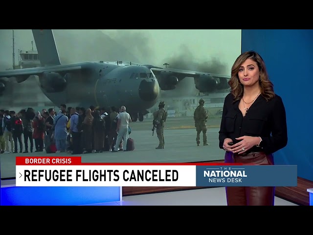 Trump administration cancels refugee flights